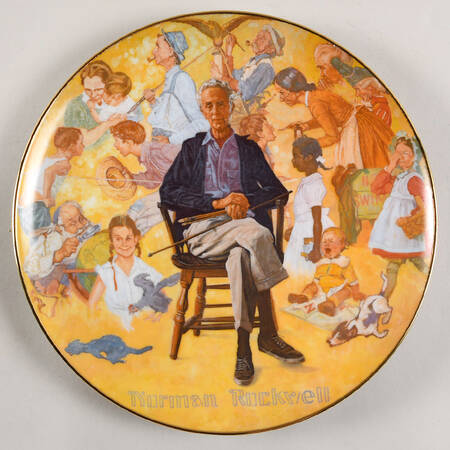 Rockwell Museum Plate by Rockwell Museum