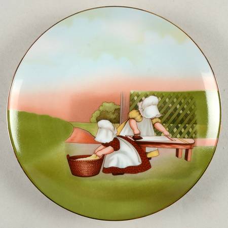 Sunbonnet Babies Tuesday-Ironing Day - No Box