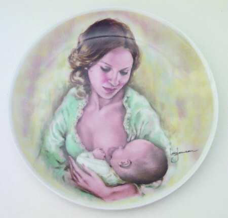 Mothers Day Plate Young Americans #2 - Boxed