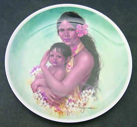 Mothers Day Plate Young Americans #8 - No Box