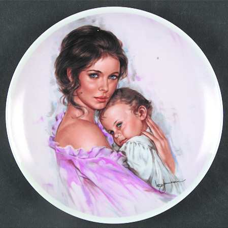 Mothers Day Plate Young Americans #6 - No Box