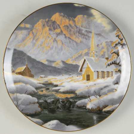 Royal Bayreuth Christmas Peace On Earth - Boxed