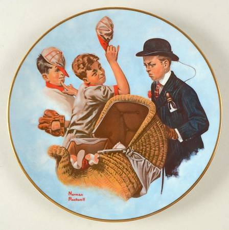 Norman Rockwell Mother's Day Mother's Day Off - Boxed