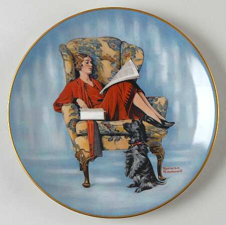 Norman Rockwell Mother's Day Mother's Treat - Boxed