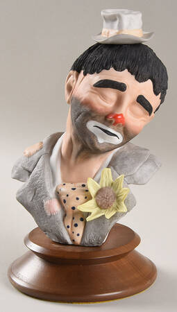 Rohn Figurines Sad Clown - No Box