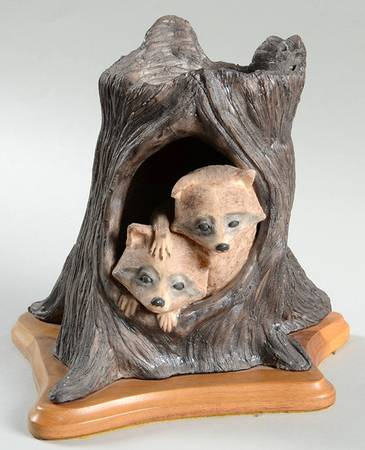 Rohn Figurines Raccoon Cub - No Box