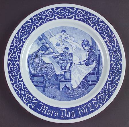 Mother's Day Plate Shelling Peas - Boxed