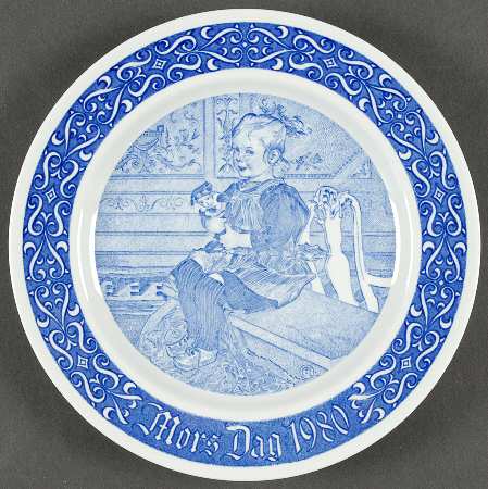 Mother's Day Plate Lisbeth - No Box
