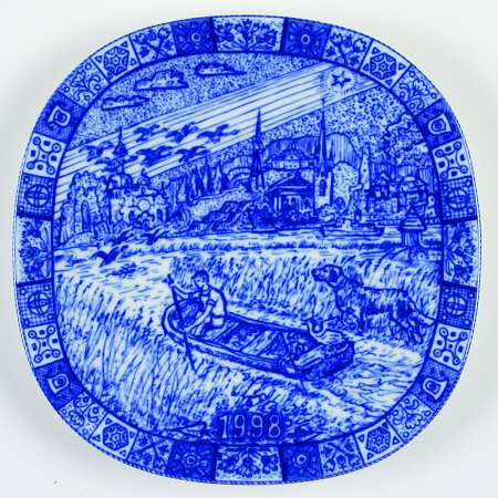 Rorstrand Christmas Plate 1998 - No Box