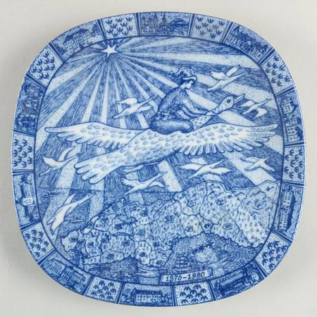 Rorstrand Christmas Plate Jubilee - Boxed