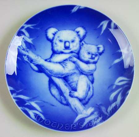 Mother's Day Plate Koala Bear  - No Box