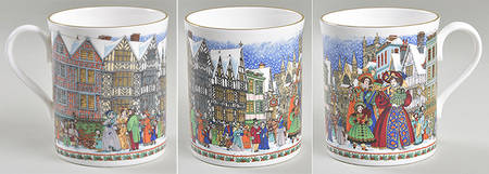 Christmas Past by Royal Worcester