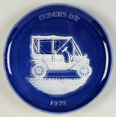 Father's Day Plate Model T Ford - No Box