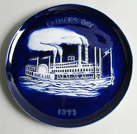 Father's Day Plate Robert E Lee - No Box