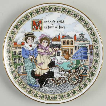 Birthday-Plate by Royal Worcester