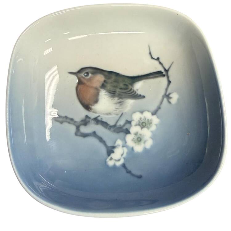 Royal Copenhagen Giftware European Robin-Plaque - No Box