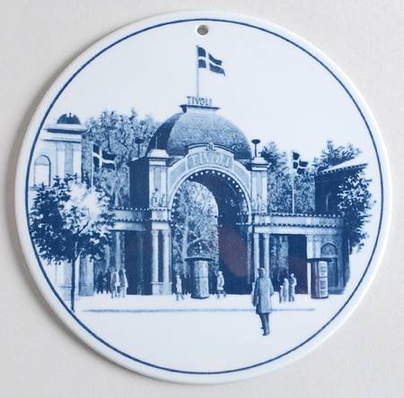 Royal Copenhagen Giftware Tivoli-Plaque - No Box