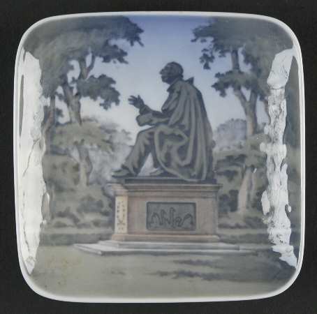Royal Copenhagen Giftware H.C. Andersen-Square Tray - With Box