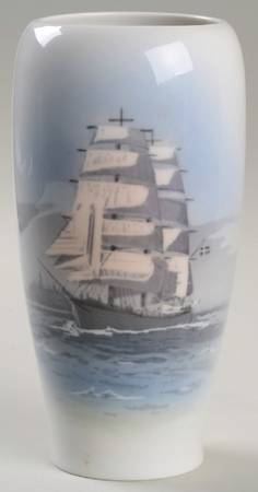 Royal Copenhagen Giftware Training Ship-Georg Stage - No Box