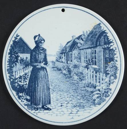 Royal Copenhagen Giftware Island Of Fano-Plaque - No Box