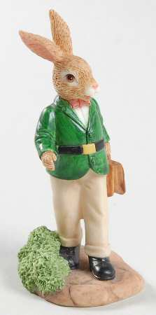 Bunnykins-Resin Home From Work - No Box