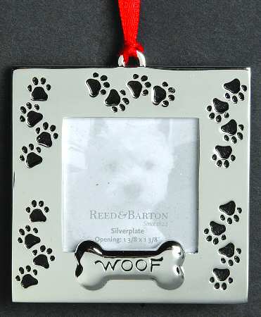 Christmas Pets  Dog Picture Frame - Boxed