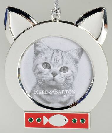 Christmas Pets  Cat Picture Frame - Boxed