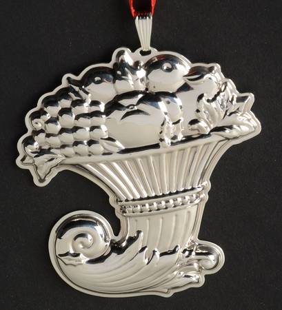 Francis I Ornament Cornucopia - 2 7/8 Ht - Boxed