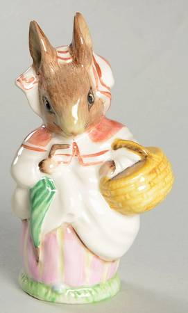 Beatrix Potter Backstamp 6 Mrs Rabbit-2ver. - No Box
