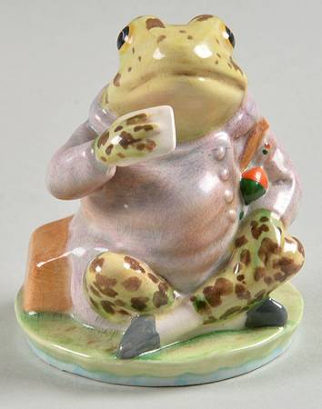 Beatrix Potter Backstamp 1 Mr. Jeremy Fisher - Boxed