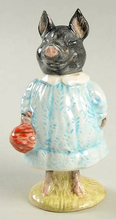 Beatrix Potter Backstamp 3 Pig-Wig - Boxed