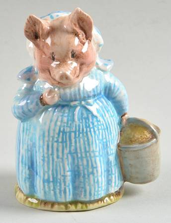 Beatrix Potter Backstamp 3 Aunt Pettitoes - Boxed