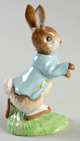 Beatrix Potter Backstamp 3 Peter Rabbit - Boxed