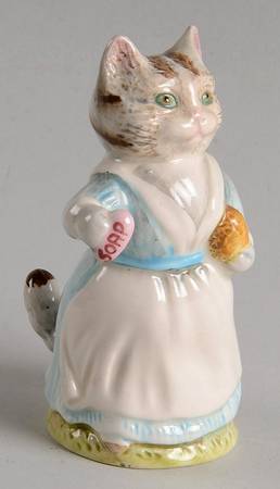 Beatrix Potter Backstamp 3 Tabitha Twitchett-Var.1 - No Box