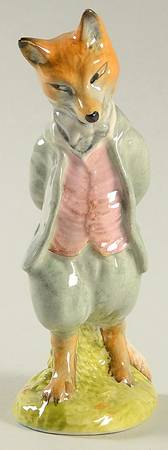 Beatrix Potter Backstamp 3 Foxy Whiskered Gentleman-Ver.1 - Boxed