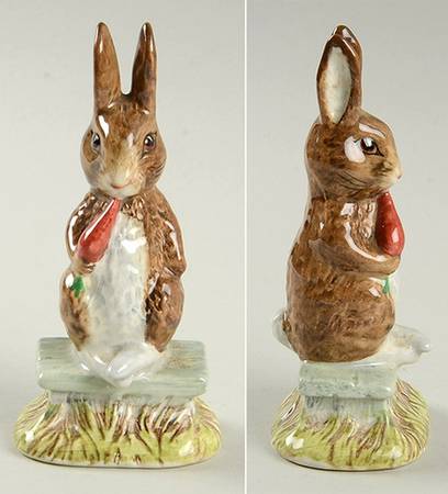 Beatrix Potter Backstamp 3 Fierce Bad Rabbit-Ver.1-Feet Out - No Box