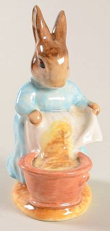 Beatrix Potter Backstamp 3 Cecily Parsley-Head Down - Boxed