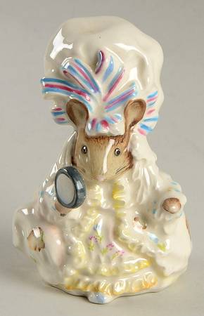 Beatrix Potter Backstamp 3 Lady Mouse - Boxed