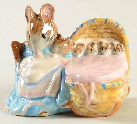 Beatrix Potter Backstamp 3 Hunca Munca - No Box