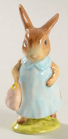 Beatrix Potter Backstamp 3 Mrs Flopsy Bunny - No Box