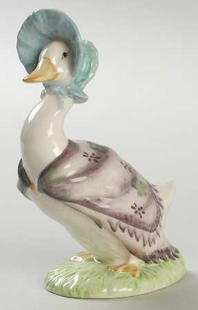 Beatrix Potter Backstamp 3 Jemima Puddle-Duck - Boxed