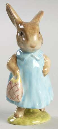 Beatrix Potter Backstamp 3 Mrs Flopsy Bunny - No Box