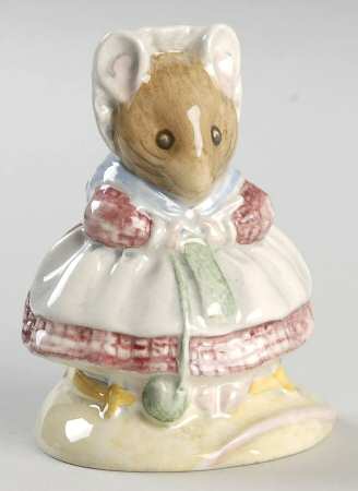 Beatrix Potter Backstamp 3 The Old Woman...Knitting - Boxed