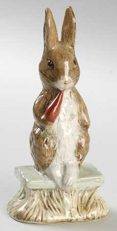 Beatrix Potter Backstamp 3 Fierce Bad Rabbit-2ver-Feet Down - Boxed