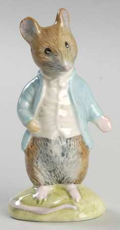 Beatrix Potter Backstamp 3 Johnny Town Mouse - Boxed