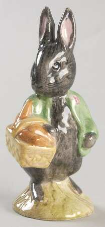 Beatrix Potter Backstamp 3 Little Black Rabbit - Boxed