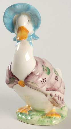 Beatrix Potter Backstamp 3 Jemima Puddle-Duck - Boxed
