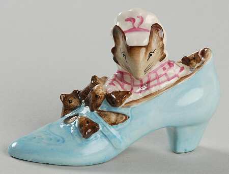 Beatrix Potter Backstamp 3 The Old Woman Who Lived In A Shoe - No Box