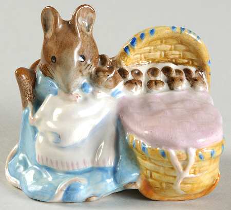 Beatrix Potter Backstamp 3 Hunca Munca - No Box