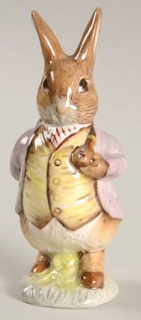 Beatrix Potter Backstamp 4 Mr Benjamin Bunny - No Box